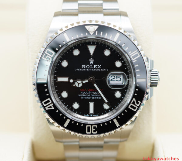 Rolex 126600 SEA-DWELLER 43MM CYCLOPS RED TEXT 2019 COMPLETE SET