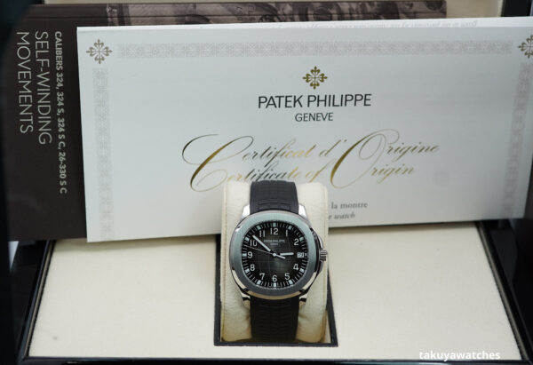 Patek PHILIPPE 5167A AQUANAUT STAINLESS STEEL RUBBER STRAP 2021 FULL SET - Image 2