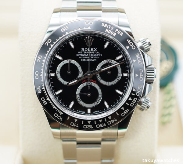 BRAND NEW Rolex 126500LN COSMOGRAPH DAYTONA BLACK DIAL NEW MODEL 2023 FULL SET