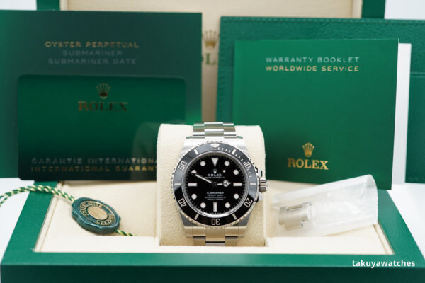 BRAND NEW Rolex 124060 SUBMARINER NO DATE 41MM 2023 WARRANTY COMPLETE SET - Image 2
