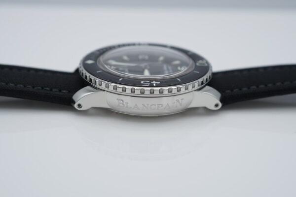 Blancpain FIFTY FATHOMS AUTOMATIC BLACK DIAL STAINLESS STEEL 45MM FULL SET - Image 4