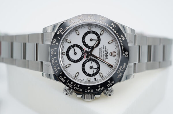 BRAND NEW Rolex 116500LN DAYTONA CERAMIC BEZEL WHITE DIAL 2023 COMPLETE SET - Image 9