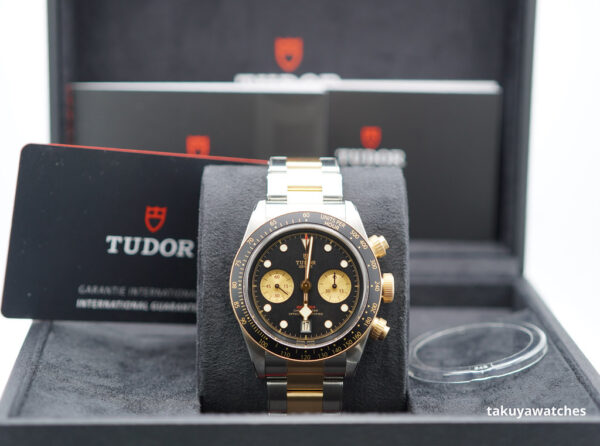 BRAND NEW Tudor 79363N BLACK BAY CHRONOGRAPH S&G BRACELET 2023 COMPLETE SET - Image 2