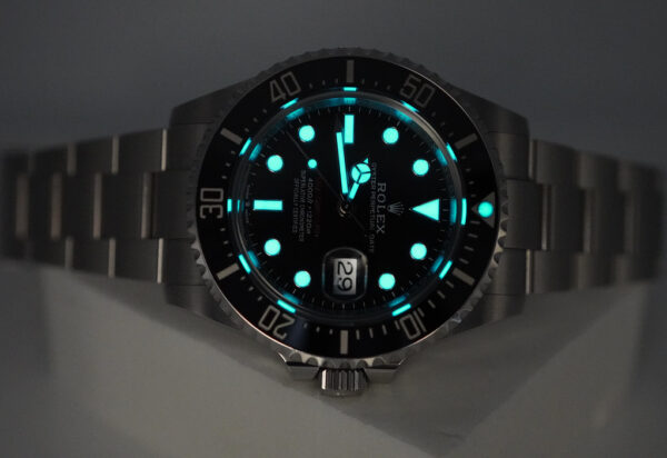 Rolex 126600 SEA-DWELLER 43MM CYCLOPS RED TEXT 2020 WARRANTY FULL SET - Image 11