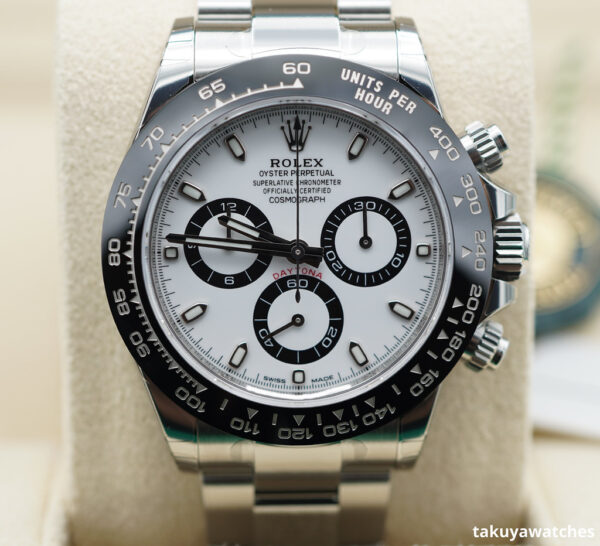 BRAND NEW Rolex 116500LN DAYTONA CERAMIC BEZEL WHITE DIAL 2023 COMPLETE SET