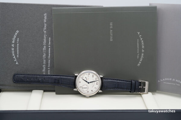 A. Lange & Sohne 1815 UP DOWN 18K WHITE GOLD 234.026 39MM 2023 FULL SET - Image 2