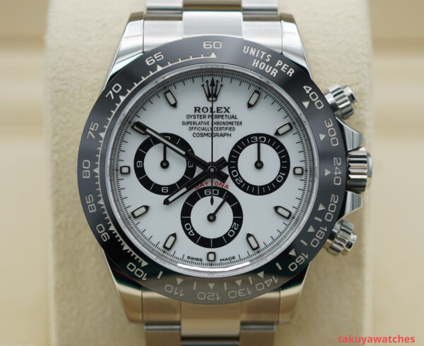 Rolex 116500LN COSMOGRAPH DAYTONA CERAMIC BEZEL WHITE DIAL 2021 COMPLETE SET