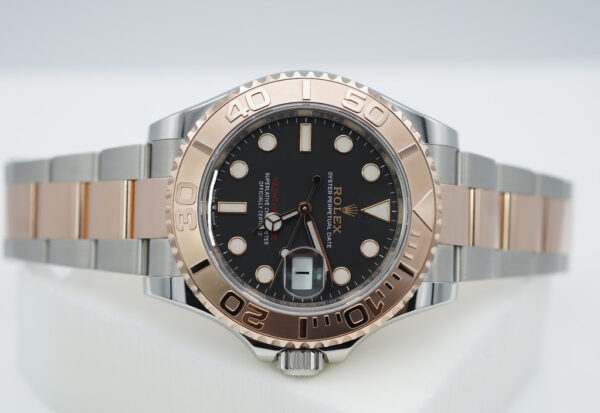 Rolex 126621 YACHTMASTER 18K ROSE GOLD STEEL BLACK DIAL 40MM 2022 FULL SET - Image 9