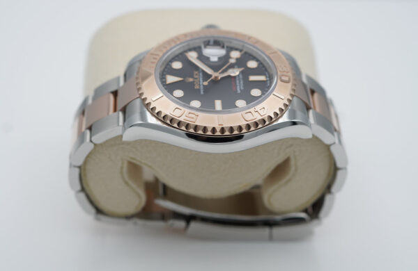 Rolex 126621 YACHTMASTER 18K ROSE GOLD STEEL BLACK DIAL 40MM 2022 FULL SET - Image 3