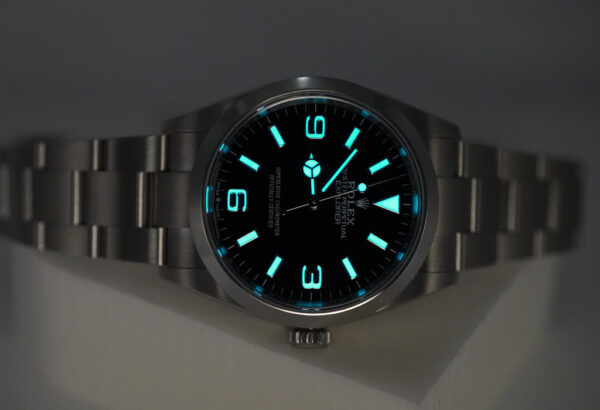 Rolex 124270 EXPLORER I FULL LUME DIAL 36MM 2023 WARRANTY COMPLETE SET - Image 11