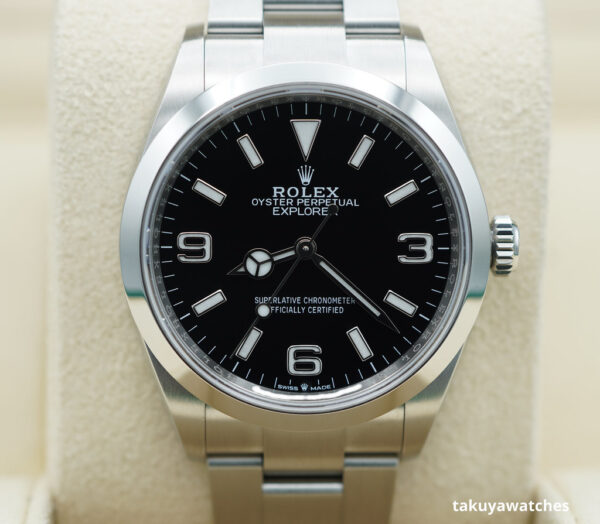 Rolex 124270 EXPLORER I FULL LUME DIAL 36MM 2023 WARRANTY COMPLETE SET