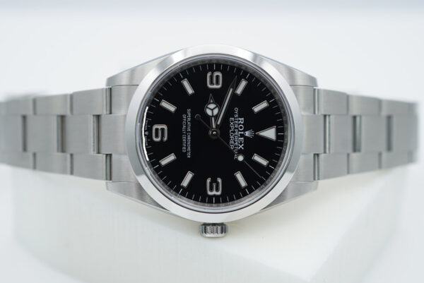 Rolex 124270 EXPLORER I FULL LUME DIAL 36MM 2023 WARRANTY COMPLETE SET - Image 9
