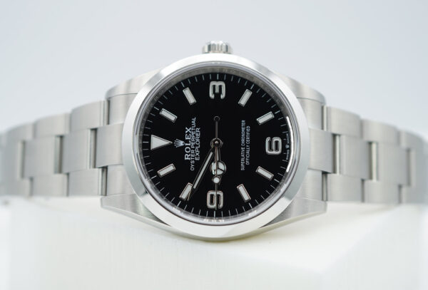 Rolex 124270 EXPLORER I FULL LUME DIAL 36MM 2023 WARRANTY COMPLETE SET - Image 10
