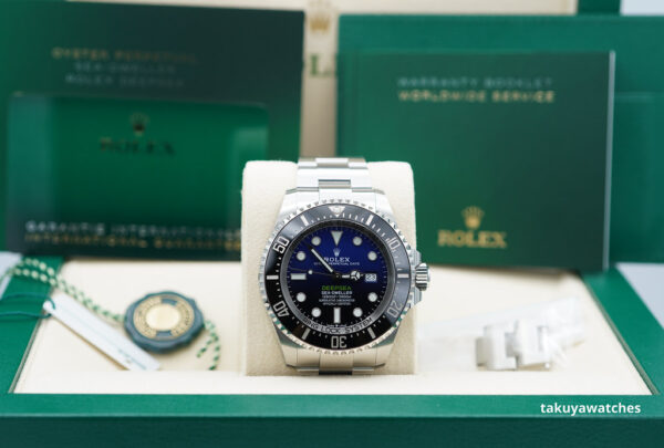 Rolex 126660 DEEPSEA D BLUE DIAL JAMES CAMERON 2021 WARRANTY COMPLETE SET - Image 2
