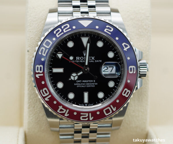 Rolex 126710BLRO PEPSI GMT MASTER II RED BLUE BEZEL JUBILEE 2021 FULL SET