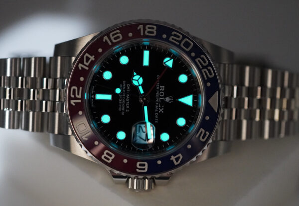 Rolex 126710BLRO PEPSI GMT MASTER II RED BLUE BEZEL JUBILEE 2021 FULL SET - Image 11