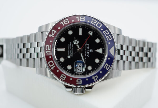 Rolex 126710BLRO PEPSI GMT MASTER II RED BLUE BEZEL JUBILEE 2021 FULL SET - Image 9