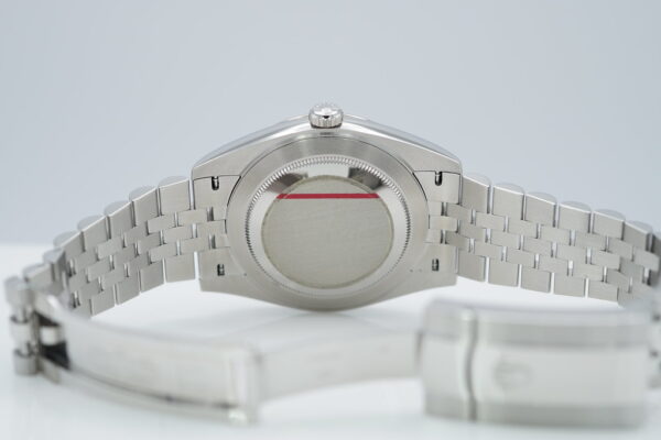 Rolex 126334 DATEJUST 41 FLUTED BEZEL BLUE STICK DIAL JUBILEE 2021 COMPLETE SET - Image 8