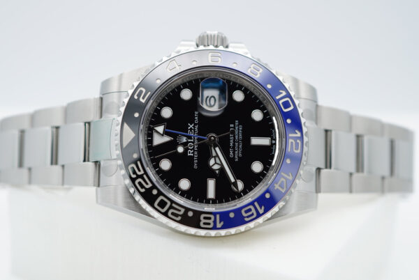 Rolex 126710BLNR GMT MASTER II BLACK BLUE BEZEL NEW MODEL OYSTER 2023 FULL SET - Image 10