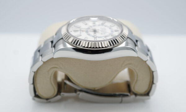 Rolex 326934 SKY-DWELLER WHITE DIAL OYSTER BRACELET COMPLETE SET - Image 4