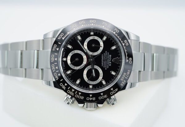 Rolex 116500LN COSMOGRAPH DAYTONA CERAMIC BLACK DIAL 2022 WARRANTY FULL SET - Image 9