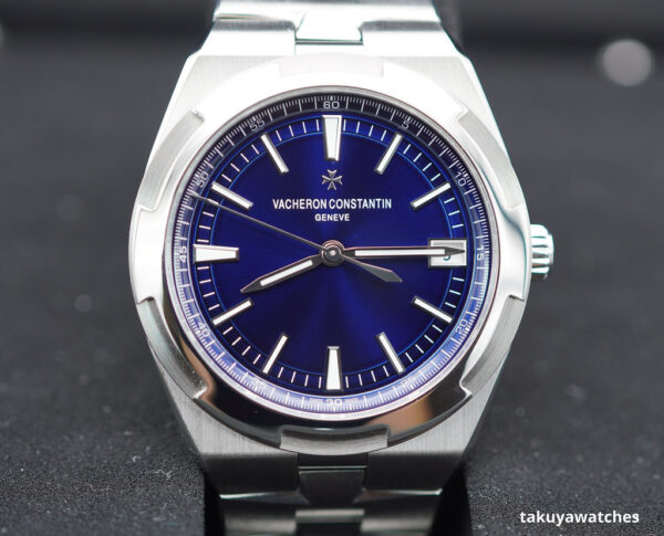 Vacheron CONSTANTIN OVERSEAS 4500V STAINLESS STEEL BLUE DIAL 2022 FULL SET