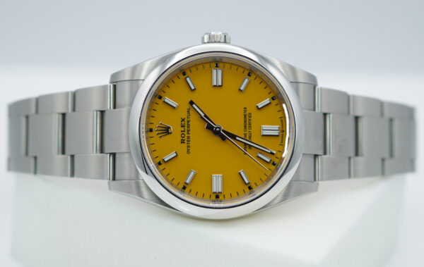 Rolex 126000 OYSTER PERPETUAL 36 YELLOW DIAL 2021 WARRANTY FULL SET - Image 10