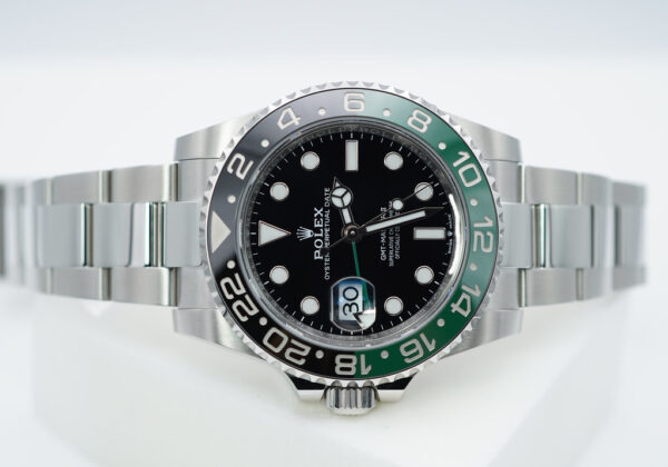 MINT Rolex 126720VTNR GMT MASTER 2 LEFTY SPRITE GREEN BLACK BEZEL 2023 FULL SET - Image 9
