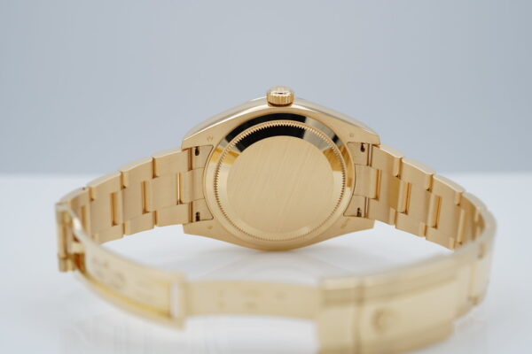 Rolex 326938 SKY-DWELLER 18K YELLOW GOLD CHAMPAGNE STICK DIAL 2023 FULL SET - Image 8