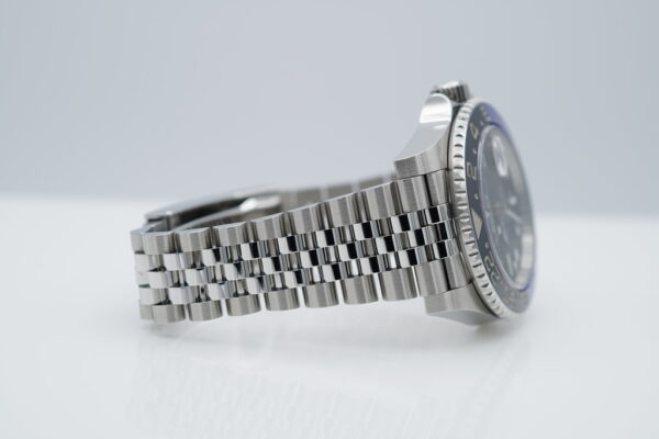Rolex 126710BLNR GMT MASTER II BLACK BLUE BEZEL JUBILEE BAND WARRANTY FULL SET - Image 6