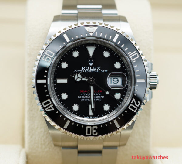 Rolex 126600 SEA-DWELLER 43MM CYCLOPS RED TEXT 2022 WARRANTY FULL SET