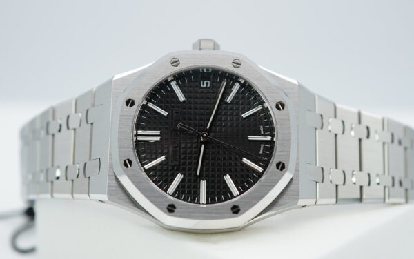 BRAND NEW Audemars PIGUET ROYAL OAK 15510ST STAINLESS STEEL BLACK DIAL 2023 FULL SET - Image 10