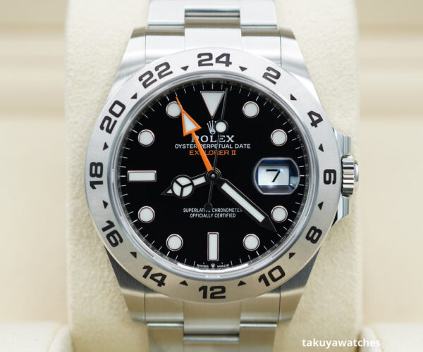 Rolex 226570 EXPLORER 2 BLACK DIAL NEW MODEL 2021 WARRANTY FULL SET