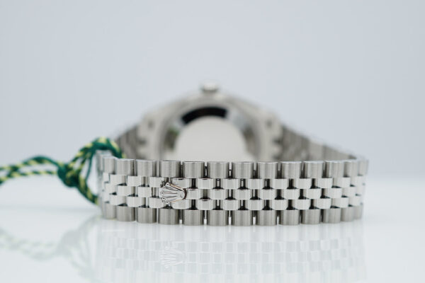 BRAND NEW Rolex 278274 DATEJUST 31 AZZURRO BLUE FLORAL MOTIF DIAMOND DIAL COMPLETE SET - Image 7