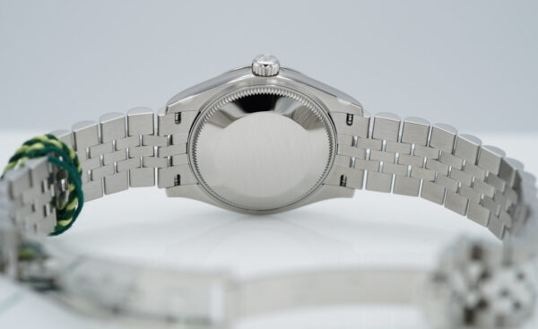 BRAND NEW Rolex 278274 DATEJUST 31 AZZURRO BLUE FLORAL MOTIF DIAMOND DIAL COMPLETE SET - Image 8
