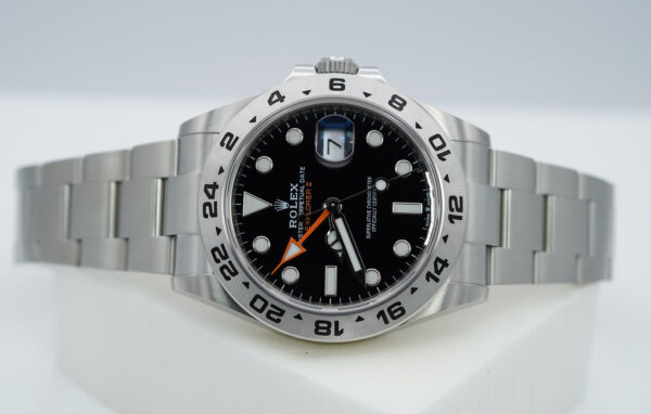 Rolex 226570 EXPLORER 2 BLACK DIAL NEW MODEL 2021 WARRANTY FULL SET - Image 10