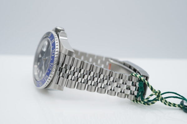 BRAND NEW Rolex 126710BLNR GMT MASTER II BLACK BLUE BEZEL JUBILEE BAND 2023 FULL SET - Image 5