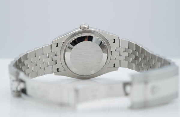 Rolex 126234 DATEJUST 36 FLUTED BEZEL BLUE DIAL JUBILEE BAND 2023 FULL SET - Image 8