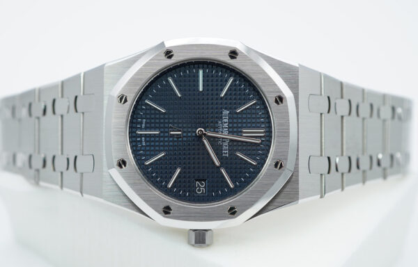Audemars PIGUET ROYAL OAK JUMBO ULTRA THIN 15202ST BLUE DIAL 2021 FULL SET - Image 10