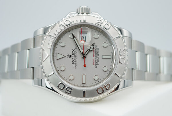 Rolex 116622 YACHTMASTER PLATINUM BEZEL PLATINUM DIAL 40MM FULL SET - Image 10