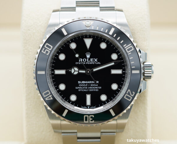 Rolex 124060 SUBMARINER NO DATE 41MM 2021 WARRANTY COMPLETE SET