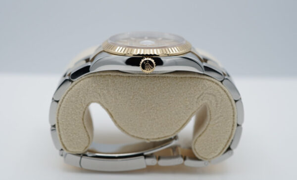 Rolex 126233 DATEJUST 36 YELLOW GOLD STEEL CHAMPAGNE DIAL OYSTER BAND 2023 FULL SET - Image 3
