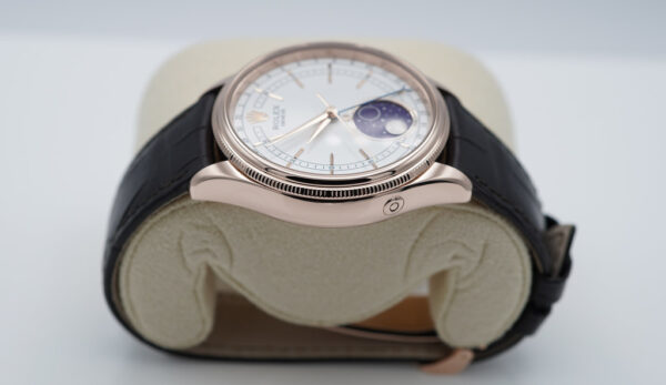 Rolex 50535 CELLINI MOONPHASE EVEROSE GOLD 39MM 2021 WARRANTY FULL SET - Image 4