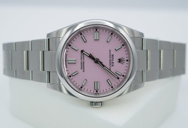 Rolex 126000 OYSTER PERPETUAL 36 CANDY PINK DIAL 2023 COMPLETE SET - Image 9