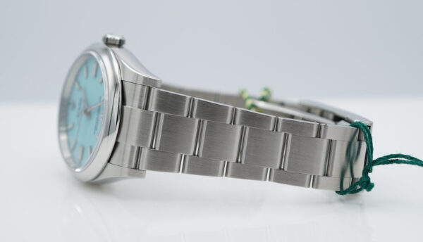 BRAND NEW Rolex 126000 OYSTER PERPETUAL 36 TURQUOISE BLUE DIAL 2023 COMPLETE SET - Image 5
