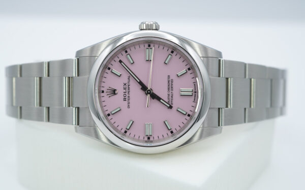 Rolex 126000 OYSTER PERPETUAL 36 CANDY PINK DIAL 2023 COMPLETE SET - Image 10