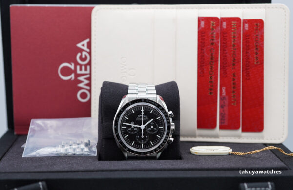 Omega SPEEDMASTER PROFESSIONAL MOONWATCH 3861 SAPPHIRE 2022 WARRANTY FULL SET - Image 2