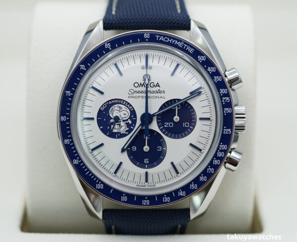 MINT Omega SPEEDMASTER SILVER SNOOPY AWARD 50TH ANNIVERSARY 2022 FULL SET