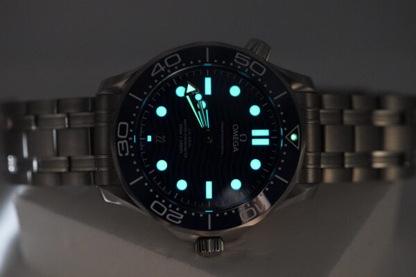 Omega SEAMASTER DIVER 300M CO-AXIAL MASTER STEEL BLUE WAVE DIAL 2023 FULL SET - Image 11