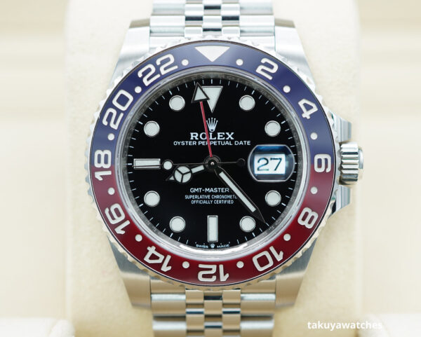 Rolex 126710BLRO PEPSI GMT MASTER II RED BLUE BEZEL JUBILEE 2020 FULL SET
